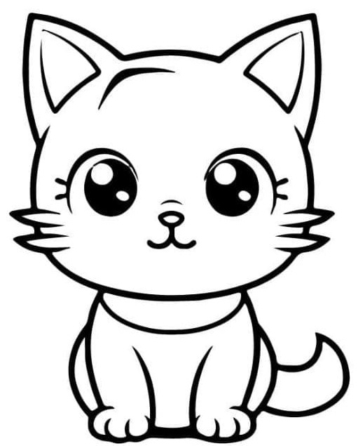 coloriage a imprimer chat